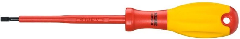 Elektriker-Schraubendreher vde 810VDE-40 Schlitz Profil 0.8 4 190 - Hazet