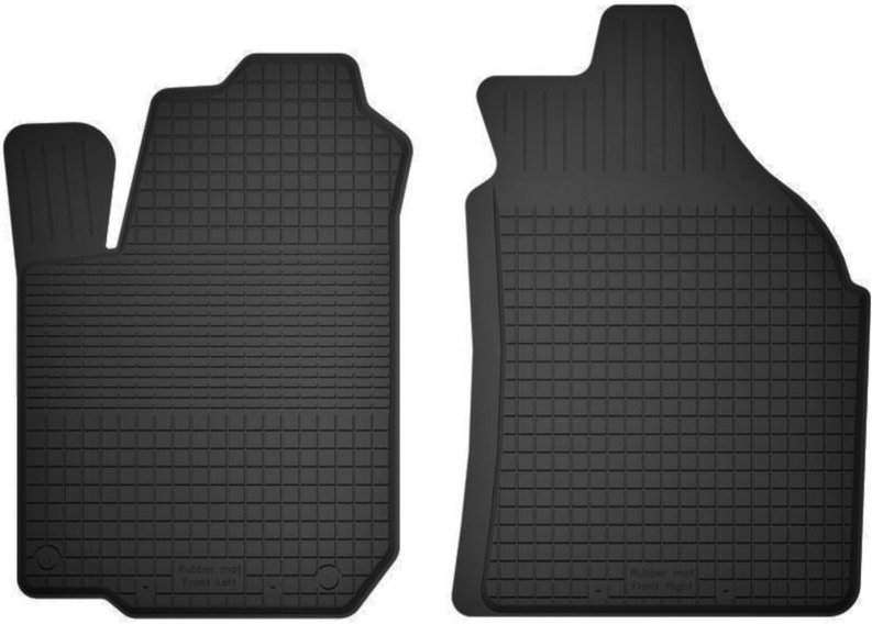 Universelle vordere Gummifußmatten für Toyota Previa II Minivans (2000-2005)