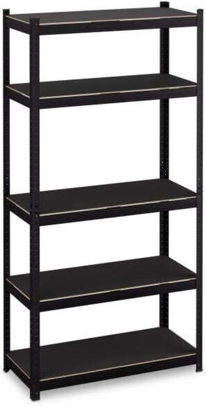 Mattes schweres regal mit 5 ebenen 883