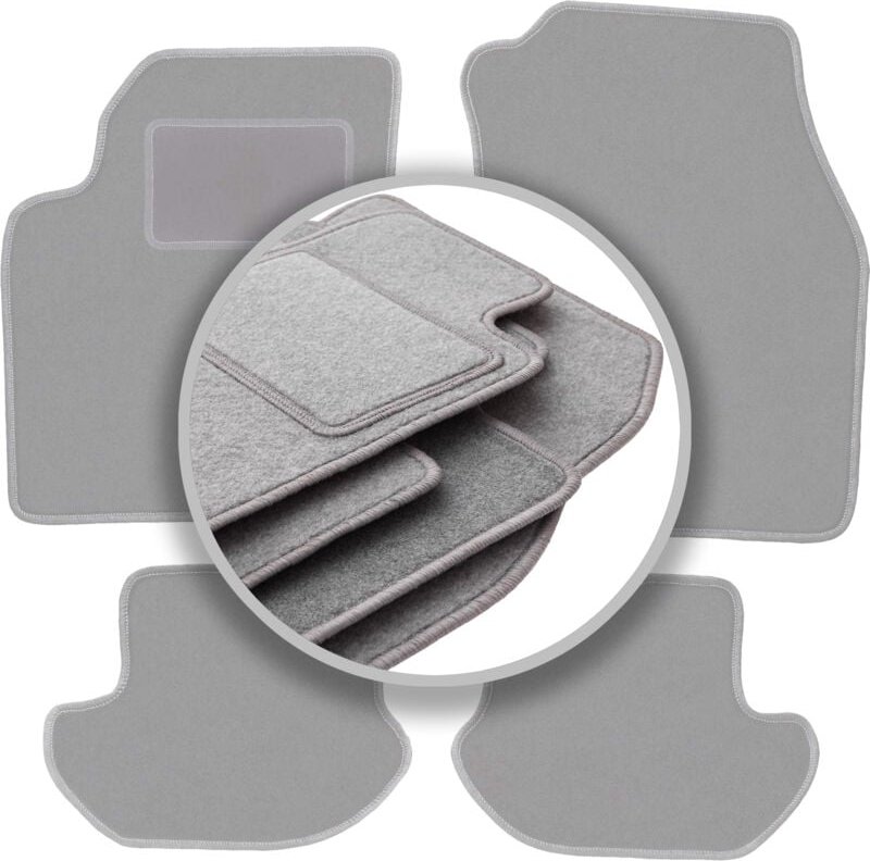 Graue Automatten für: Ford Ka MK1 Fließheck (1998-2006)