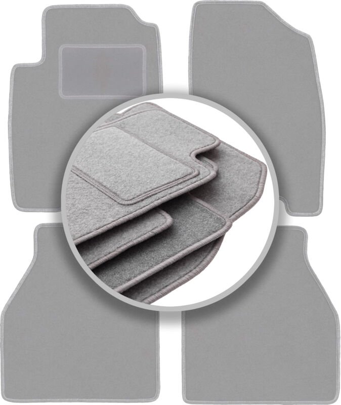 Graue Automatten für: Nissan Navara III D40 Pickup (2005-2011)