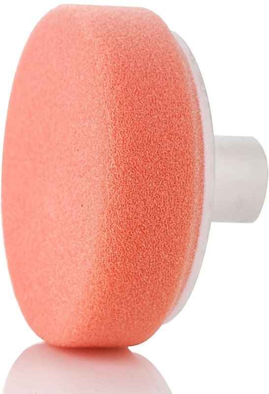 Polierpad 80 mittel für M14 Gewinde, Schwamm, Polierscheibe, orange ABW