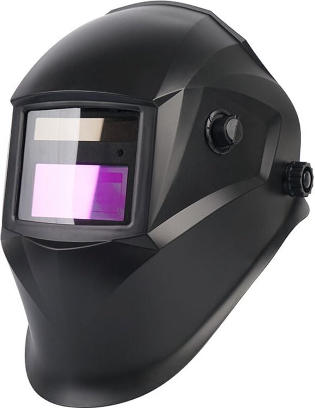 Schweißhelm, Automatik-Schweißhelm mit großem Sichtfeld, einstellbarer Schutzbereich Din 9-13, mit 2 Sensoren und 5 Lins...