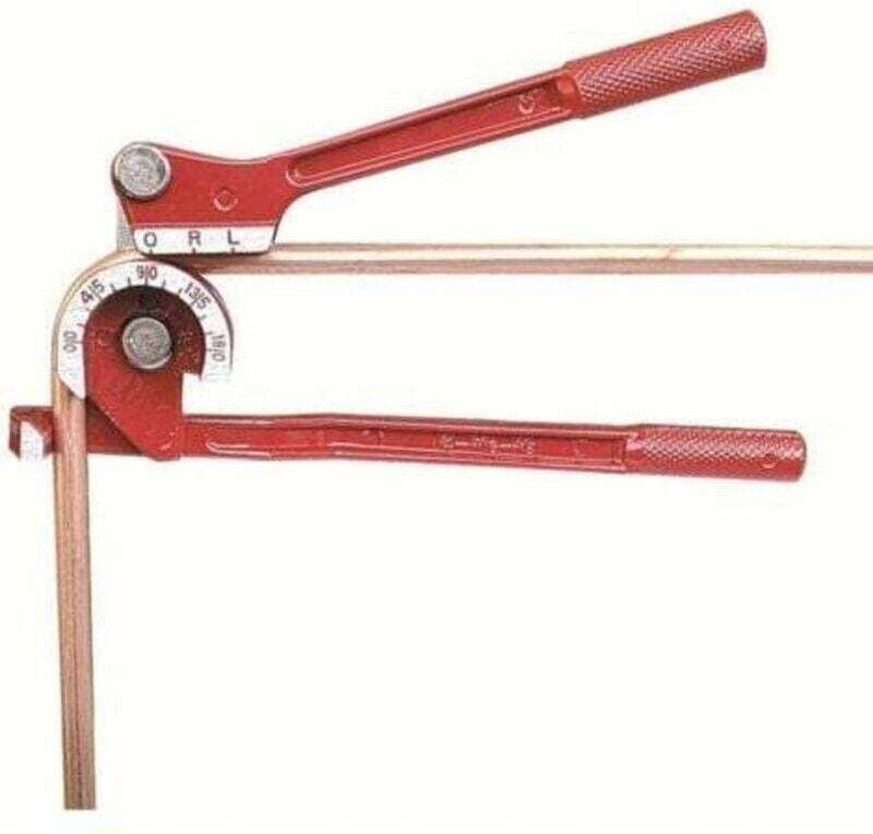 XVX - Manueller 180-Grad-Rohrbieger, 1/4 Zoll, 5/16 Zoll, 3/8 Zoll, professioneller Rohrbieger für Kupfer-, Aluminium-, ...