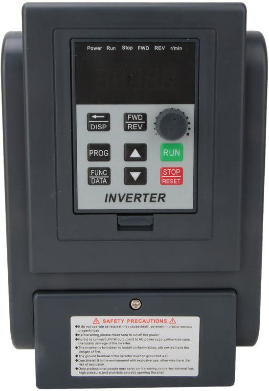 Vtizikl Entrée monophasée Sortie triphasée Convertisseur d'entranement à fréquence variable Inverseur de moteur 2,2 kW C...