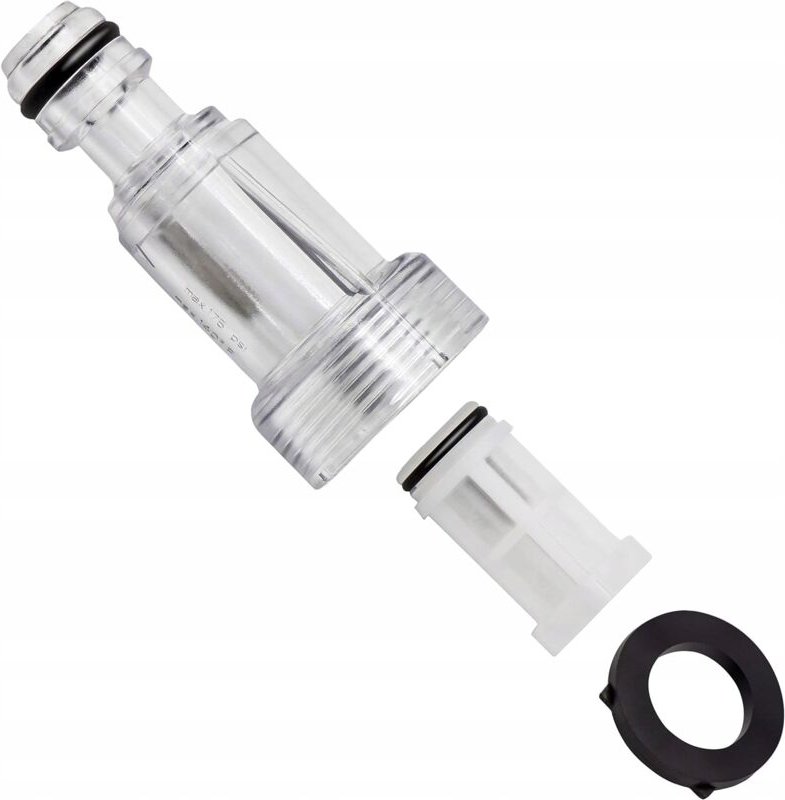 Rosfix Wasserfilter 3/4" – Abnehmbarer Filter für Hochdruckreiniger & Gartenanschluss 64×31,5 mm Schutz vor Sand, Rost, ...