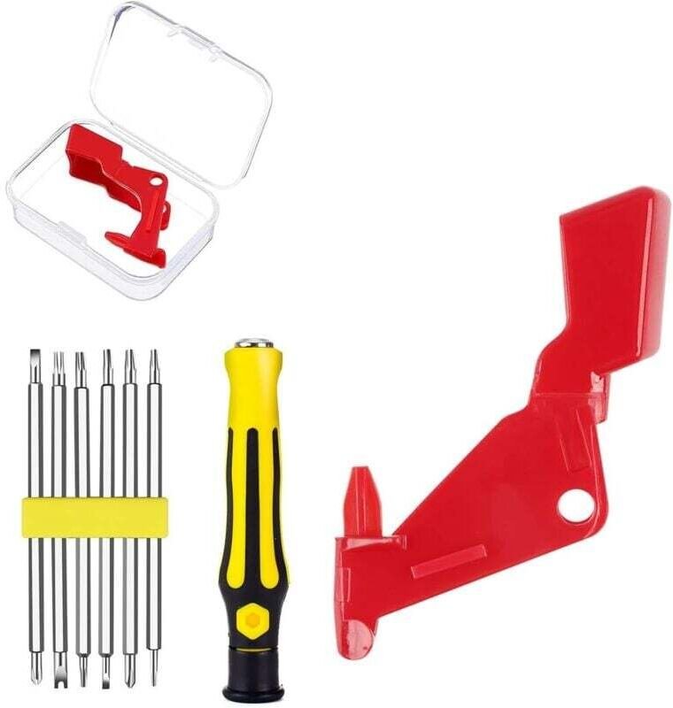 Hochleistungs-Auslöseknopf für Dyson V11/V10 Staubsauger, verbessertes Reparaturwerkzeug für den Ein-/Ausschalter (mit S...