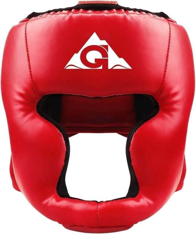 Box-Kopfbedeckung für Erwachsene, PU-Leder, MMA Helm für Traning, Kickboxen, MMA Muay Thai, Sparring, Kampfsport, Karate...