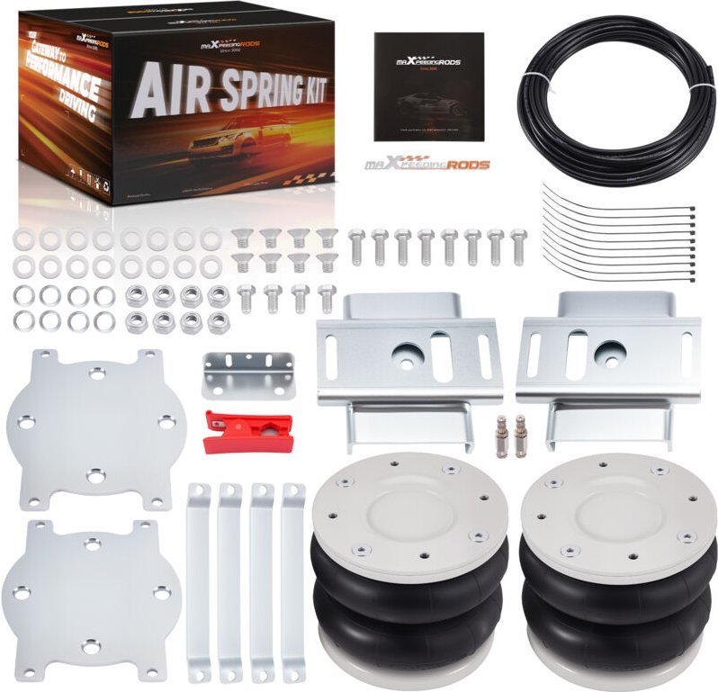 2X Luftfederung Hinten + Halterungen Kit for Vauxhall Opel Movano X62 FWD 2010-