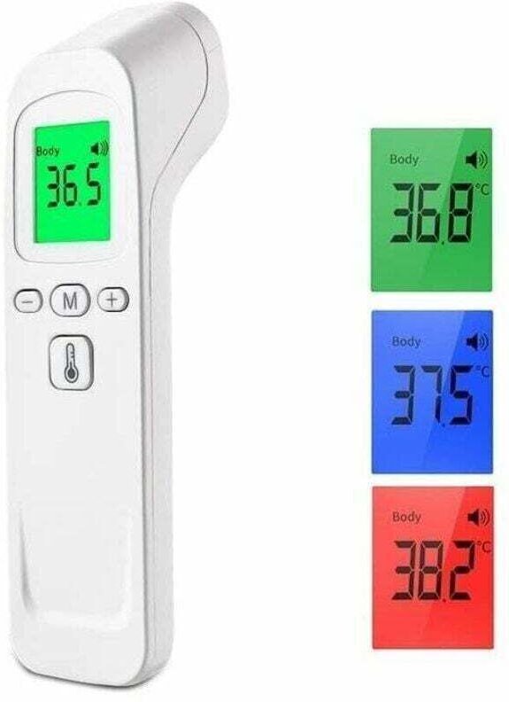 Medizinisches Infrarot-Stirnthermometer, kontaktloses Thermometer für Personen (Erwachsene, Kinder, Babys) und Oberfläch...
