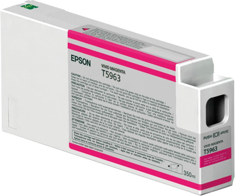 Epson Tintenpatrone vivid magenta T 596 350 ml T 5963