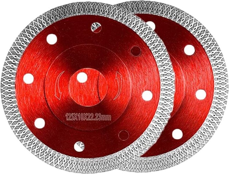 Danté Trennscheibe für Feinsteinzeugfliesen 125 x 22,23 mm für Fliesen, Granit (für Winkelschleifer Ø 125 x 22,23)