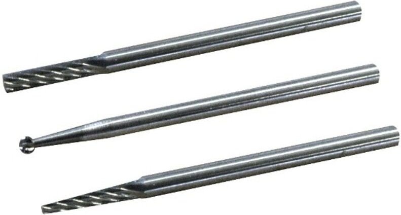 Zylindrischer Hartmetallfräser Ø 1,0 mm MAXICRAFT