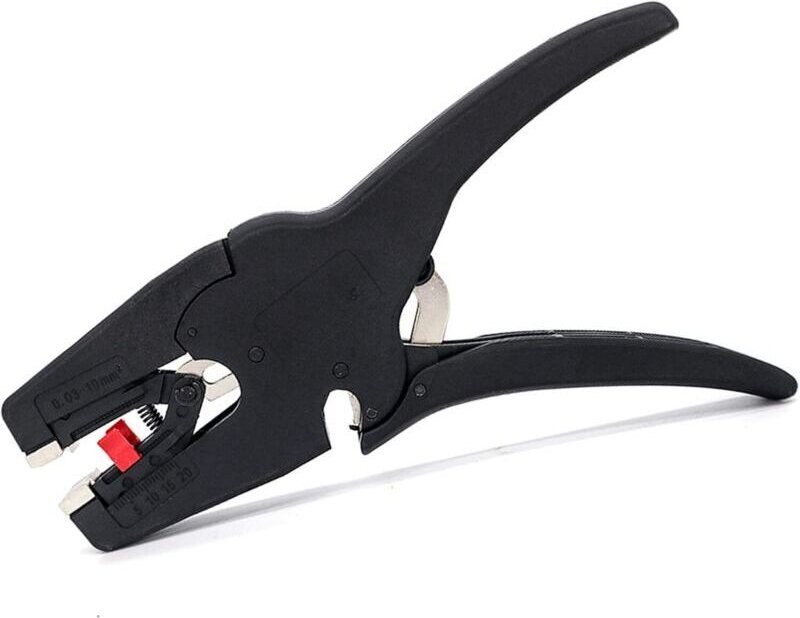 2-in-1 Multifunktions-Abisolierzange, automatische Abisolierzange, Abisolier- und Crimpzange, professionelle Abisolierza...