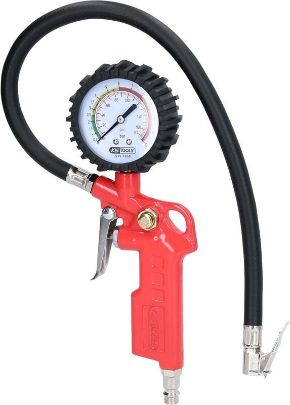 Druckluft-Reifenfüllmesser, 0-12bar