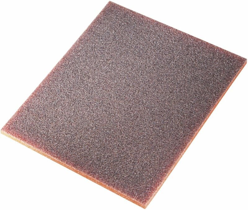 Sia Schleifschwamm Softpad 7979 Farbe orange/medium 140 x 115 x 5 mm