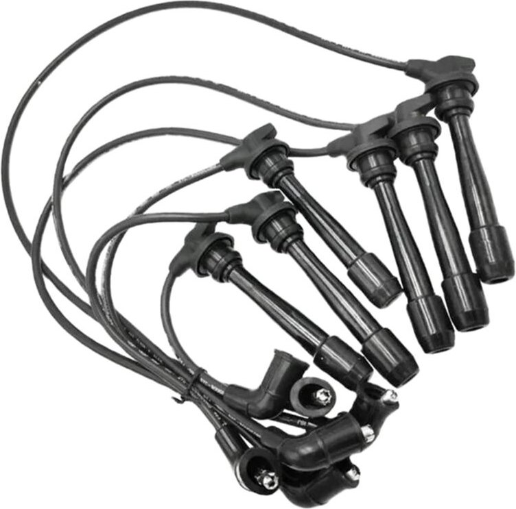 Tlily - 27501-37A00 27501 37A00 Zündspule Kabel Kit Stecker Draht für 1999-2005 SantaFe 2,7