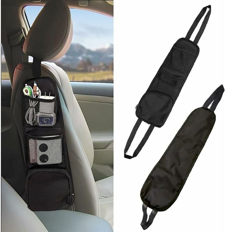 Auto-Seitenaufbewahrung, Autositz-Seiten-Organizer, Multifunktions-Autositz-Hängetasche, Autositz-Aufbewahrungstasche, A...