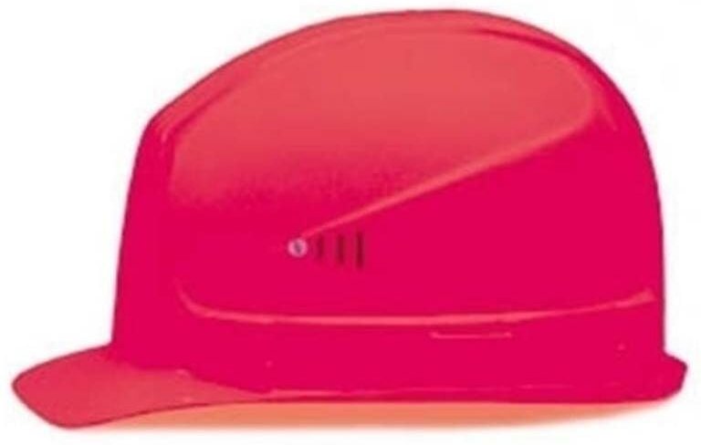 Uvex 9750320 Schutzhelm super boss 9750320 rot mit Lüftungen