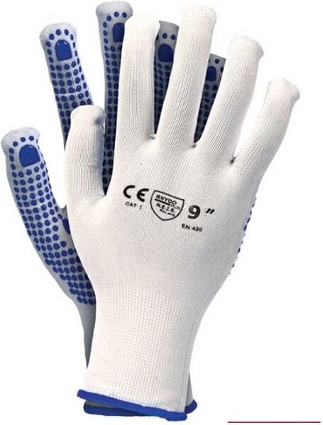 Arbeitshandschuhe, Handschuhe mit Noppen 9
