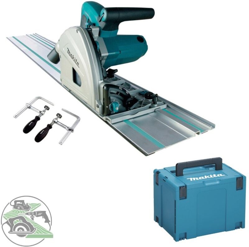 Tauchsäge 1300 W Ø165 mm im Koffer MAKPAC - MAKITA SP6000JSP1(geliefert mit Führungsschiene und Schraubzwinge)))