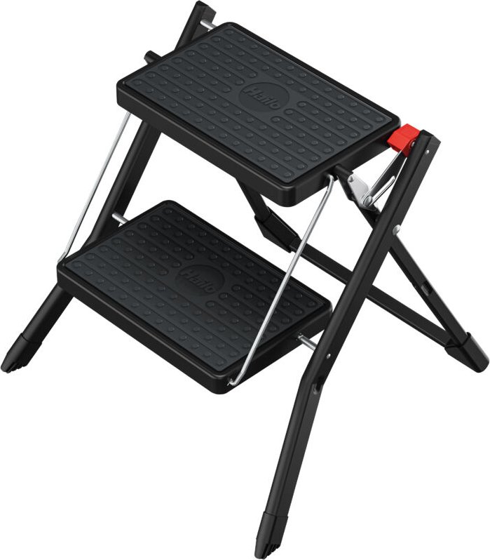 Hailo MK61 Mini, Stahl-Trittleiter, 2 Stufen