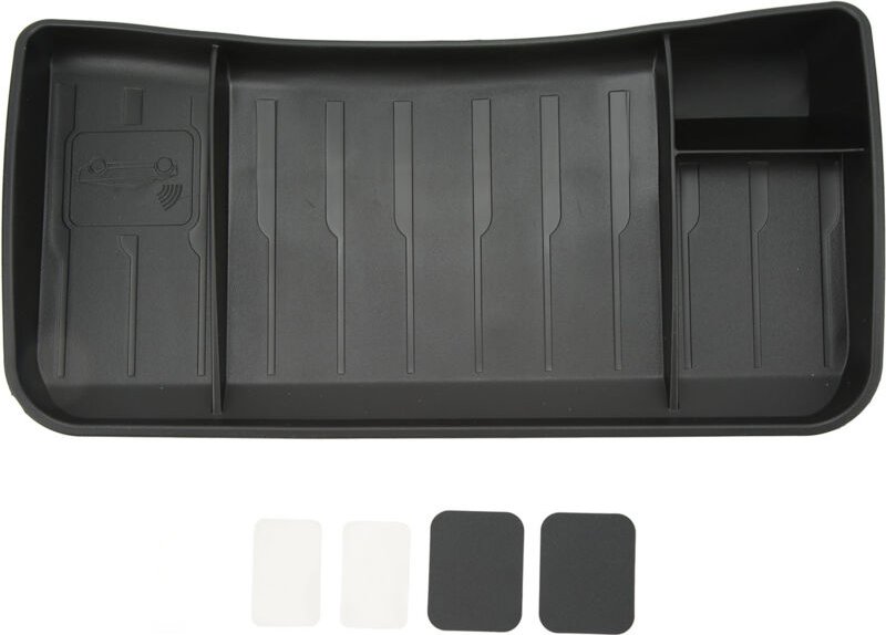 Asixxsix Ablagefach für das Armaturenbrett des Autos für 2017-2023, Model Y 2020-2023, Organisation der Mittelkonsole, O...