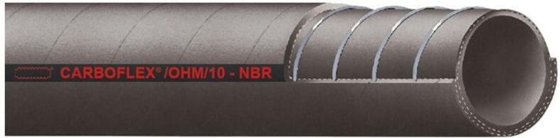 Öl- und Benzinschlauch CARBOFLEX®/OHM/10 Innen-Ø 38 mm Wandstärke 6,5 mm Länge 40 m