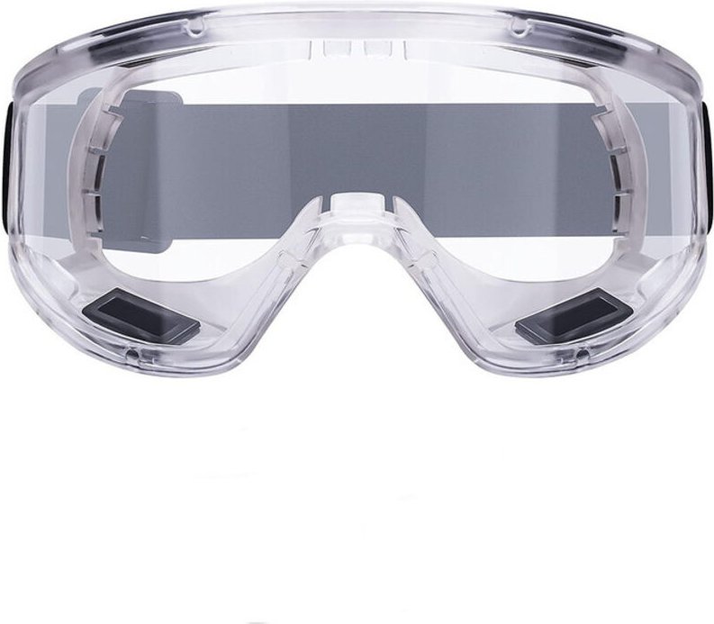 Schutzbrille, Anti-Beschlag-Klarbrille, Anti-Kratz-Schutzbrille, Geeignet für Heimwerkerarbeiten, Schleifen, Staubwische...