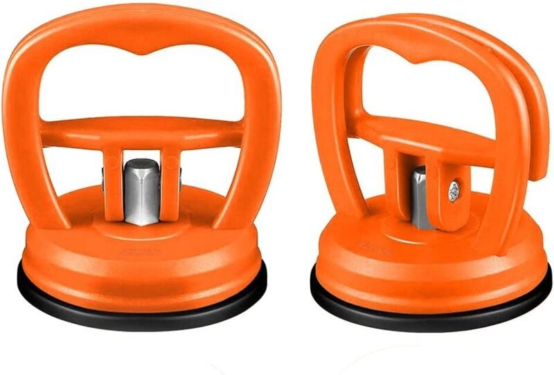 Extractor de abolladuras para coche, 2 piezas, herramientas para reparar abolladuras de coche, vidrio, pantalla, azulejo...