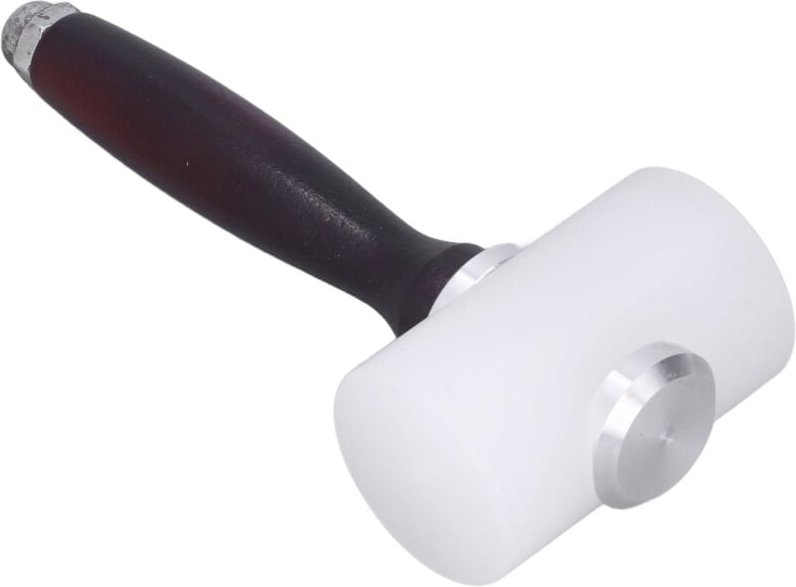 Lederschnitzhammer aus Nylon mit Holzgriff – für DIY-Lederhandwerksprojekte