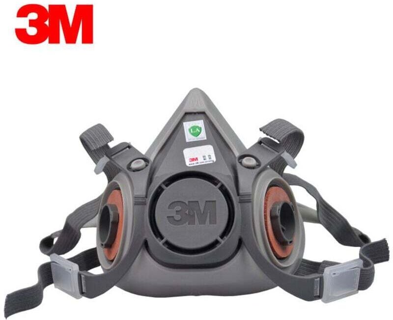 3M™ 6200 Wiederverwendbare klassische Halbmaske, EN-Sicherheitszertifizierung – Filterkartuschen nicht enthalten