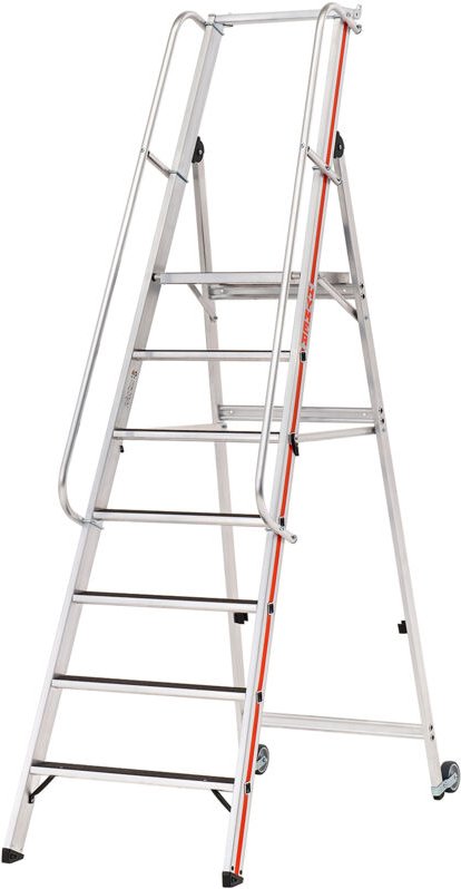 Matisère - Hymer Plattformleiter R13, 7 Stufen incl. Plattform