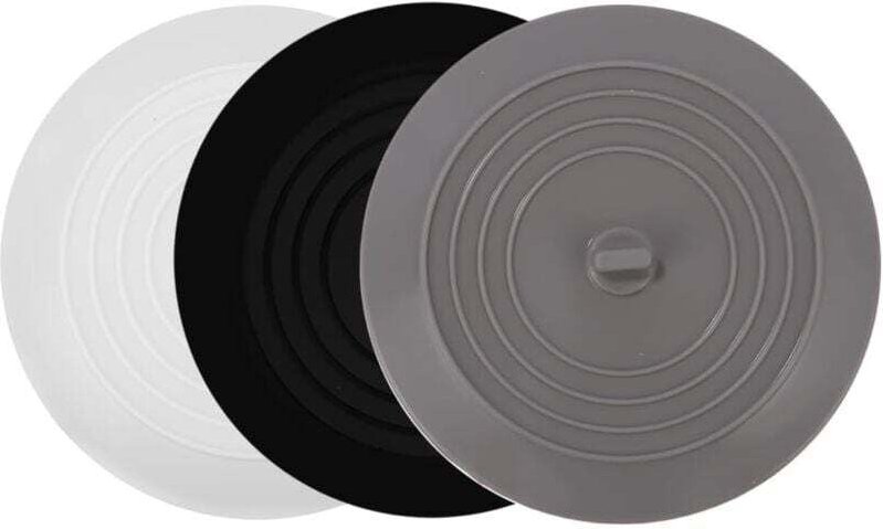 XVX - Badewannenstöpsel aus Silikon, 15 cm Abflussstöpsel aus Silikagel, 3-teiliger Universalstöpsel, Waschbeckenstöpsel...