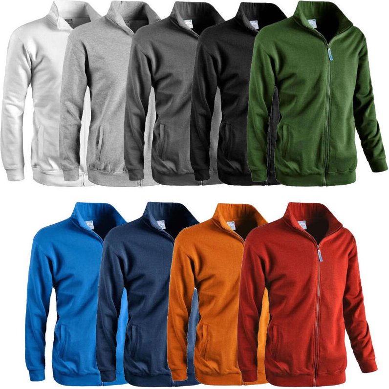 Sottozero Jump 50300 Arbeits-Sweatshirt mit durchgehendem Reißverschluss - M - Dunkelgrau