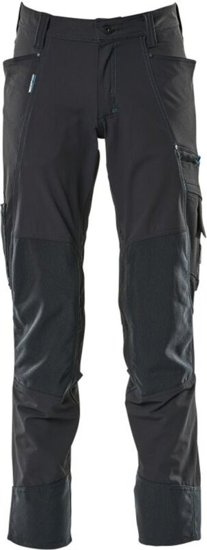 Mascot Bundhose ADVANCED wasserabweisend mit Knietaschen 17179, Gr. 62 schwarzblau