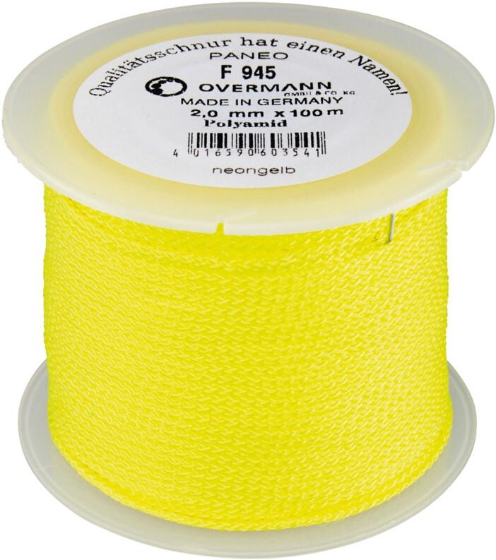 Maurerschnur Polyamid 2,0 mm 100 m neon-gelb - Overmann