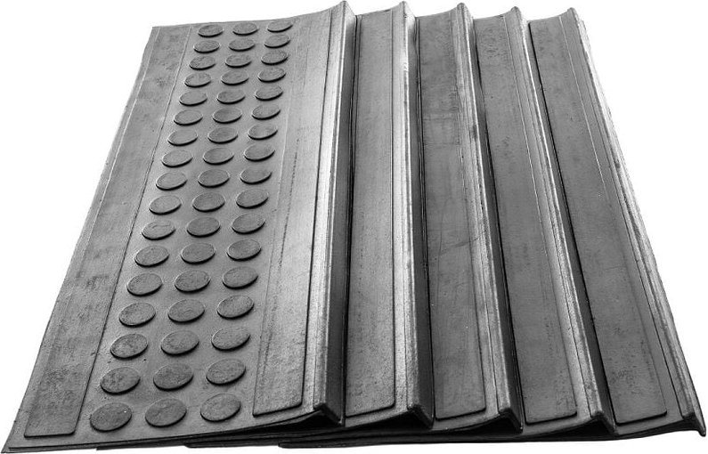 Stufenmatten melina 5er-Set Außenbereiche Treppenmatten Antirutschmatte 25x75cm schwarz