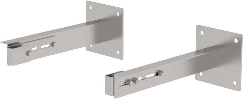 Sonderwandhalter starr Edelstahl 0,5 - 0,6 m - 064270 - Günzburger Steigtechnik