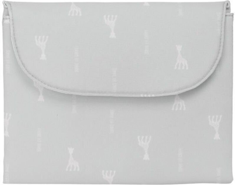 Wasserfester Wickelunterlage - safta - M116a-312434116 - 40x50 cm - Grau Stein - Recyceltes Material - Polyester - Faltb...