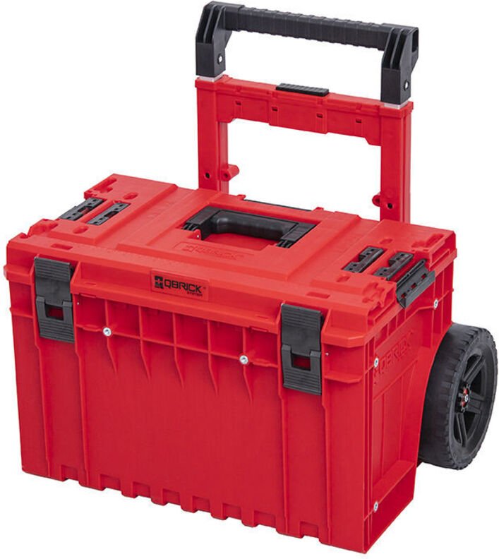 System one Cart 2.0 red ultra hd Custom stapelbar 641 x 485 x 660 mm 52 l IP66 - Qbrick