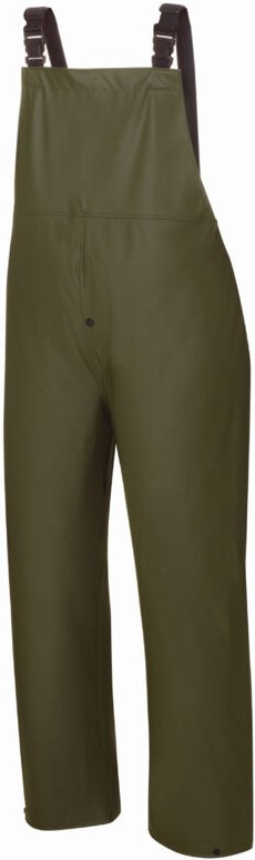Arbeitshose Regen-Latzhose KEITUM oliv Größe XXL