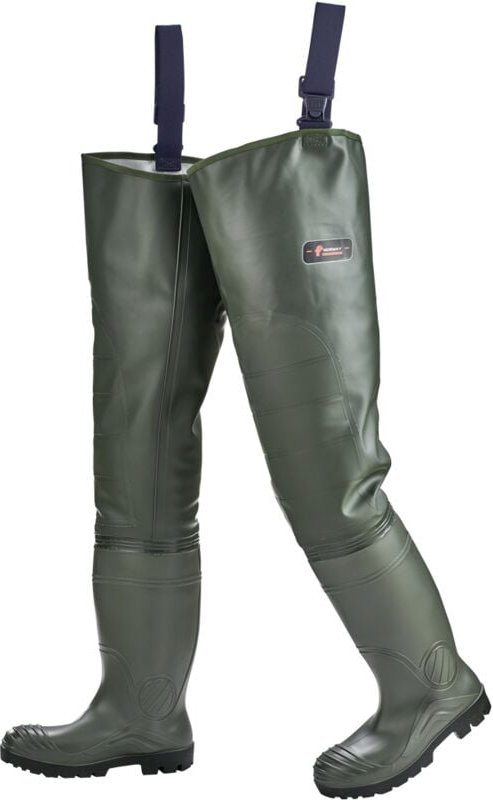 Gr .40 NORWAY - S5 SEESTIEFEL PREMIUM OLIVGRÜN grün S5-TIGH-WADERS NORWAY