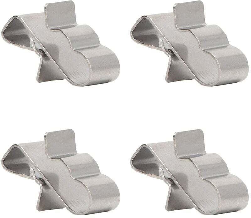 Jeffergarden 50 Stück Solarpanel-Kabelclips, Photovoltaik-Kabelclips, Anhängerrahmen-Drahtklemmenclips