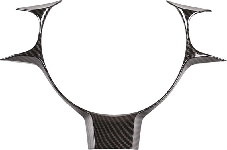 Tlily - Auto-Lenkradverkleidung für 86 brz 2017–2021, Autozubehör (Kohlefaser)