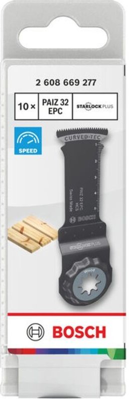 Bosch Tauchsägeblatt PAIZ 32 EPC Holz, Starlock, 32 x 60 mm, 10-tlg.