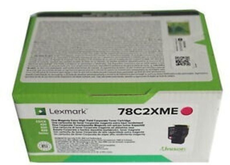 Lexmark Toner 78C2XME Magenta - Original Lasertoner, hohe Reichweite