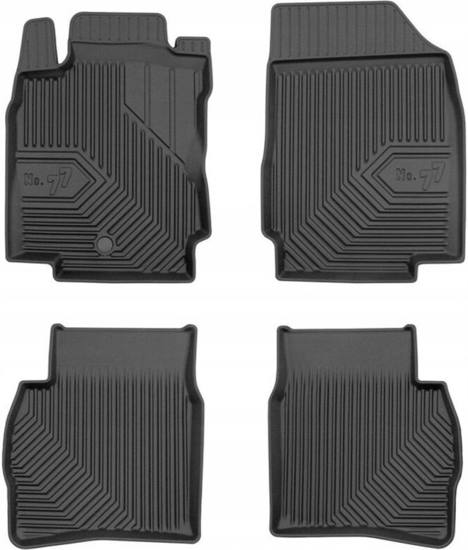 Gummimatten Nissan Note 1 2006-2012 Kofferraum 77