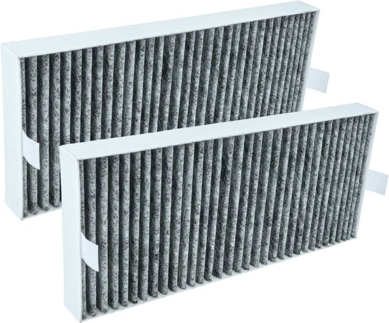 vhbw 2x Aktivkohlefilter kompatibel mit Miele DAC Dunstabzugshaube