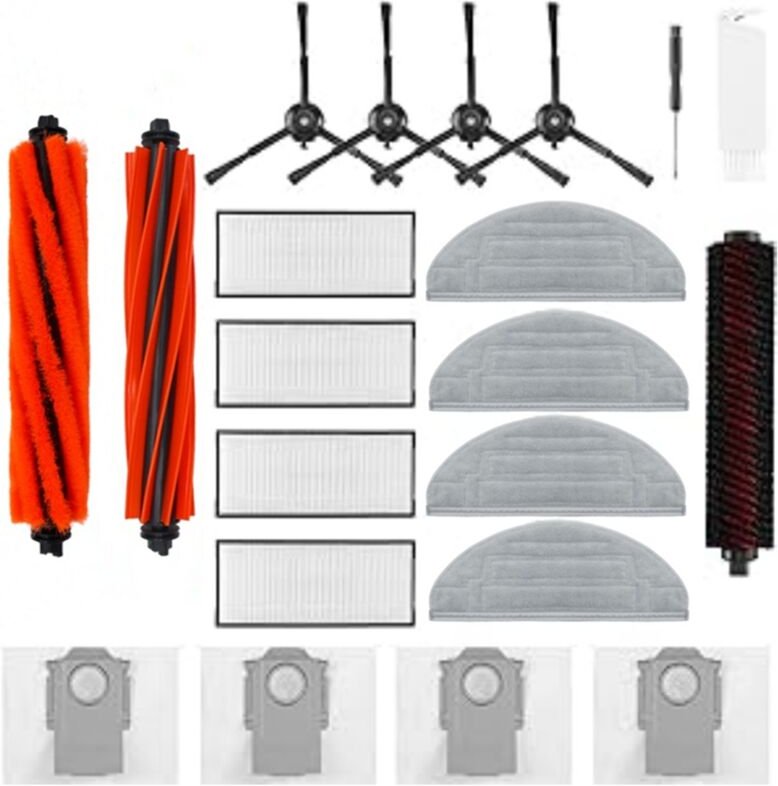 21-teilige Ersatzteile für den Staubsauger S8 Pro Ultra